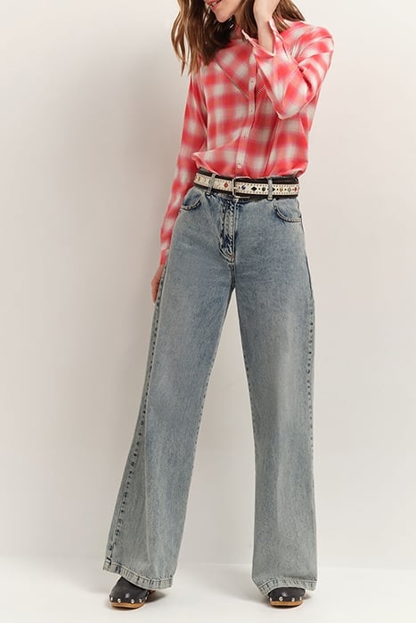 CLIVE - HIBISCUS CHECK SHIRT 4