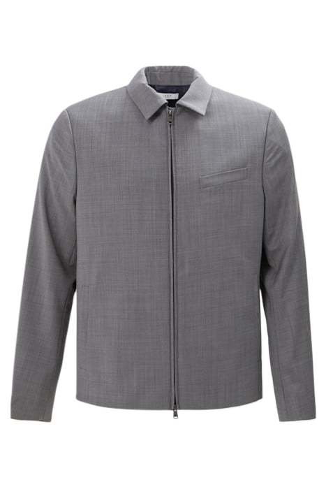 MINK SEMI-PLAIN FABRIC TRAVEL SUIT JACKET 4