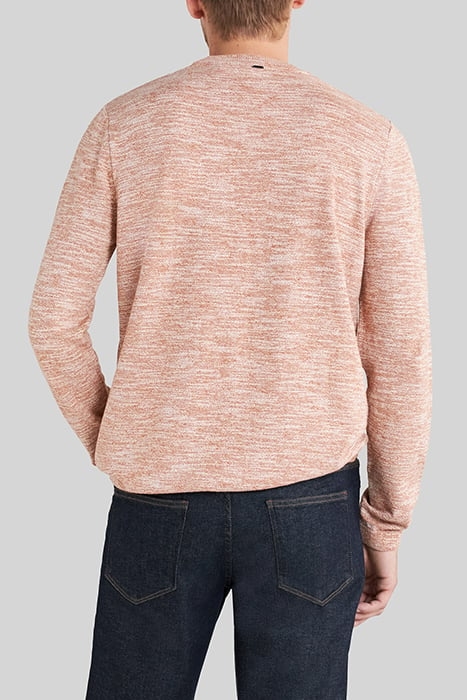 AMBER MOULINÉ KNIT ROUND NECK SWEATER 2