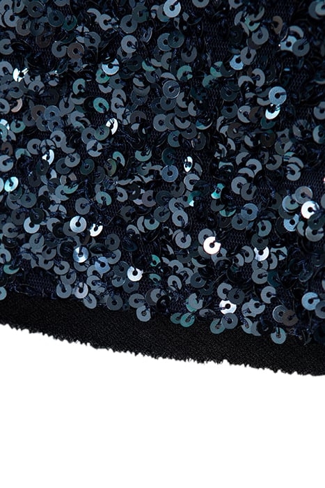 BLUE EMBROIDERED REVERSIBLE SEQUIN FRONT/BACK TOP 6