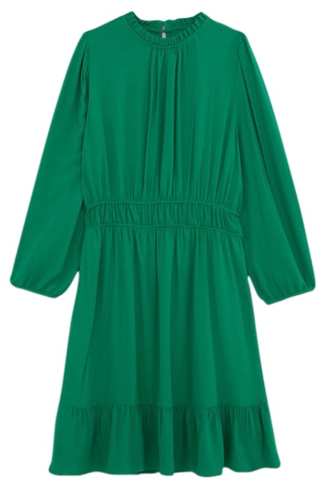 MINT UPCYCLED DRESS WITH RUFF COLLAR 5