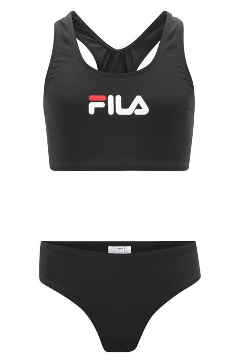 SASSARI RACER BACK BIKINI BLACK 1