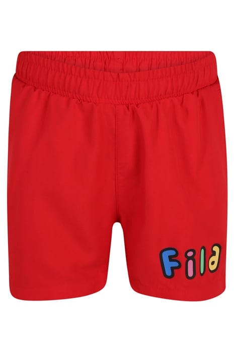 LAUENAU GRAPHIC SWIM SHORTS TRUE RED 1