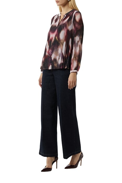 COMMA BLOUSES PLUM AOP 4