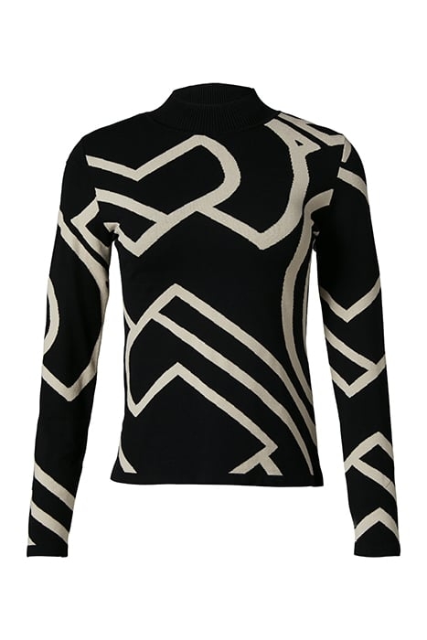 COMMA PULLOVER GREY/BLACK 3