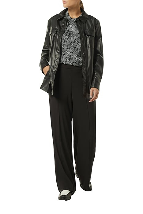 COMMA BLOUSES GREY/BLACK 4