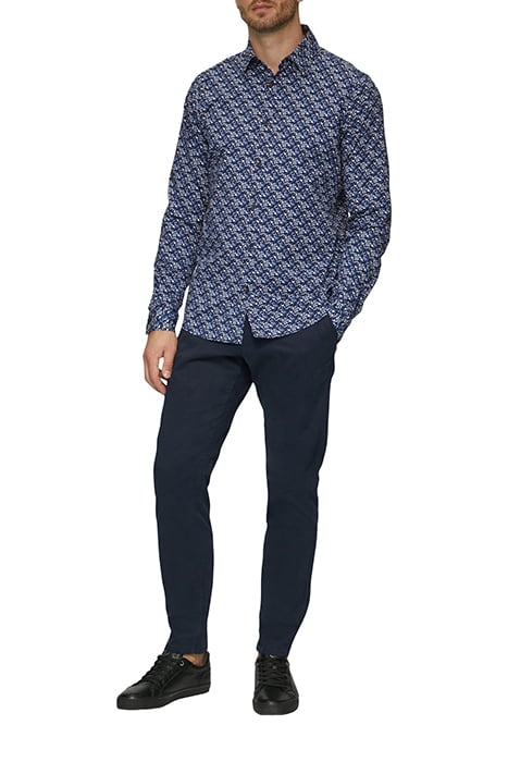 S.OLIVER SHIRTS BLUE-MARINE 2