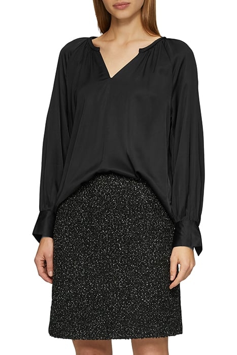 S.OLIVER BLOUSES BLACK 1
