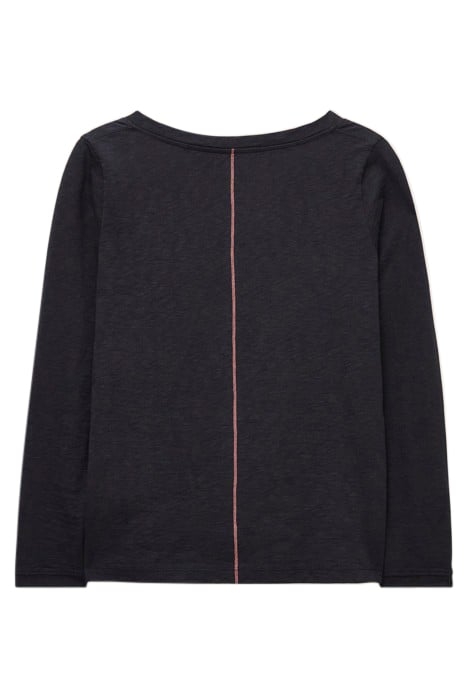 NELLY LS TEE PURE BLACK 4