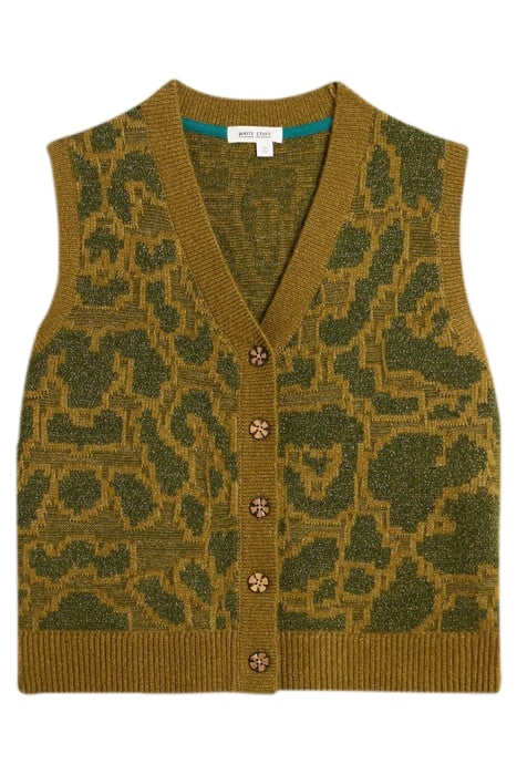 SIDNEY SPARKLE TANK GREEN MULTI 2