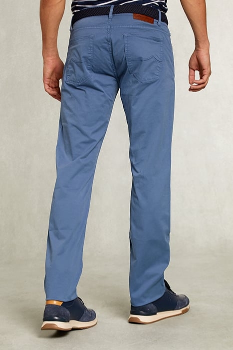 TIGHT FIT BASIC 5-POCKET PANTS ICONIC BLUE BLUE 2