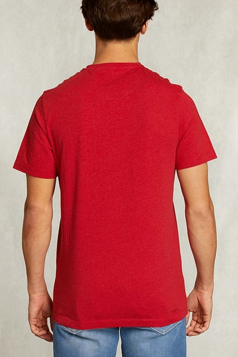 NORMAL FIT BASIC T-SHIRT BLOODY MARY RED 2