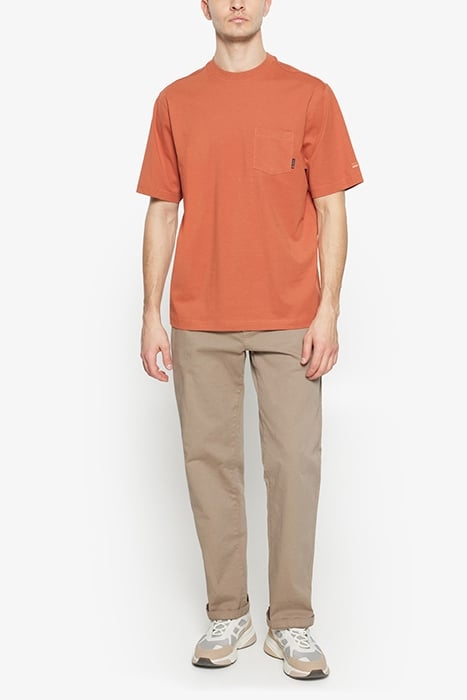 EDDYSI POCKET TEE BAKED CLAY 3