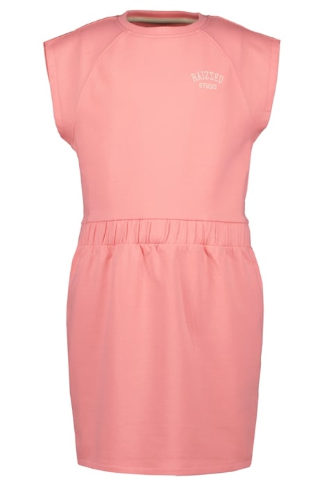 GIRLS GERONA DRESS BLUSH CORAL 1