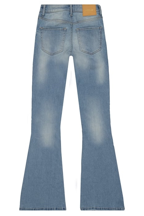 SUNRISE SLIT JEANS VINTAGE BLUE 4