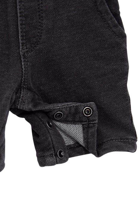 BABY BOYS’ T-SHIRT AND GREY DENIM DUNGAREES OUTFIT 8