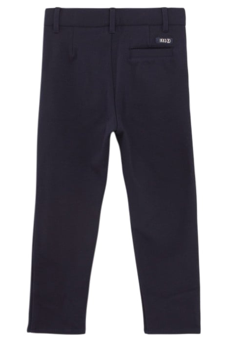 BOYS’ NAVY KNIT TROUSERS 2