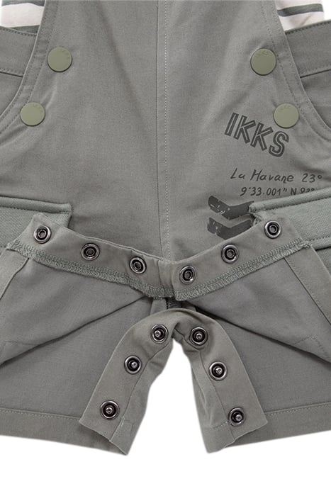 BABY BOYS’ STRIPED T-SHIRT AND DUNGAREES OUTFIT 7