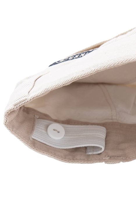 BOYS' BEIGE COTTON LINEN BERMUDA SHORTS 5