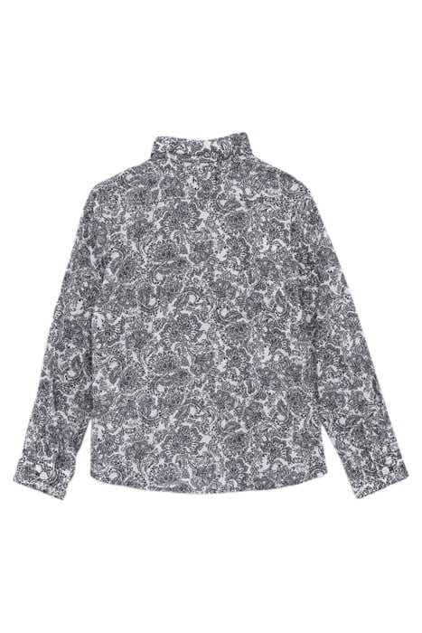 BOYS’ OFF-WHITE ETHNIC PRINT SHIRT 2