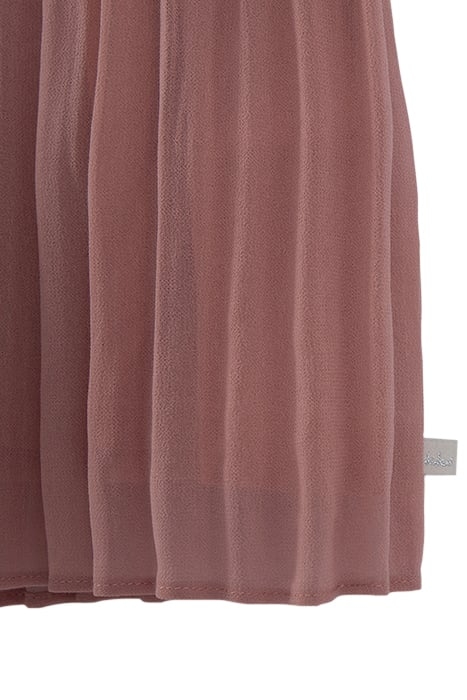 GIRLS’ PINK PLEATED DRESS WITH EMBROIDERED SHOULDERS 6