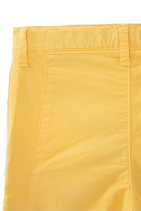 BOYS' YELLOW CARGO BERMUDA SHORTS 6