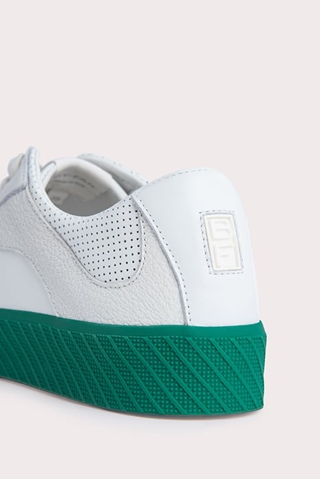 RODINA GREEN ON WHITE LEATHER GREEN ON WHITE 5