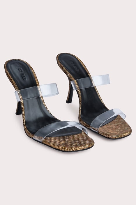 CLARA DISCO BRONZE HOLOGRAM LEATHER DISCO BRONZE 3