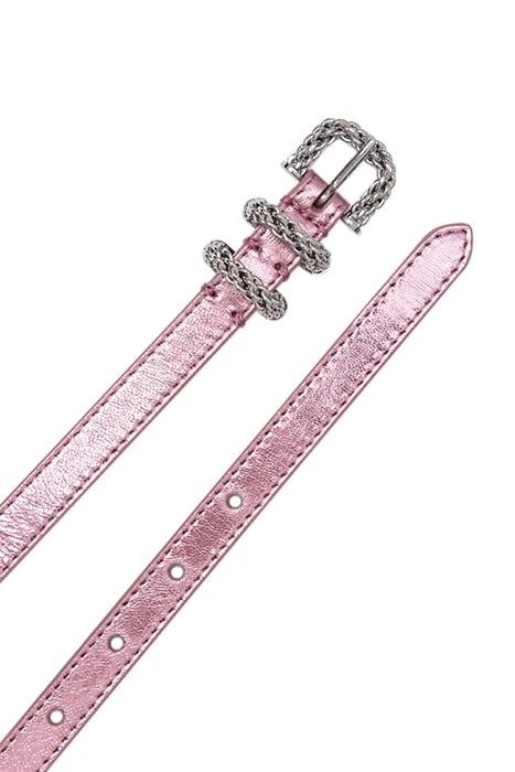 KAT PINK METALLIC LEATHER PINK 3