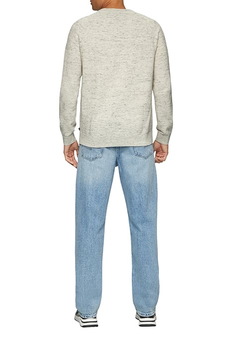 S.OLIVER-QS PULLOVER GREY/BLACK 7