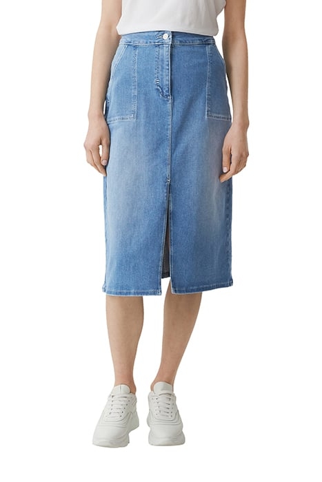 COMMA SKIRTS BLUE-DENIM 1