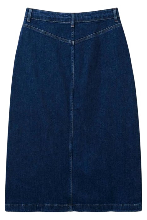 COLLEEN DENIM MIDI SKIRT DARK DENIM 3