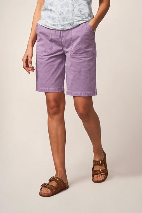 TWISTER CHINO SHORT LIGHT PLUM 1