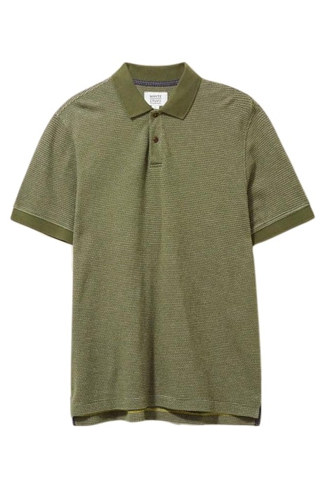 MICRO DOT POLO KHAKI GREEN 2