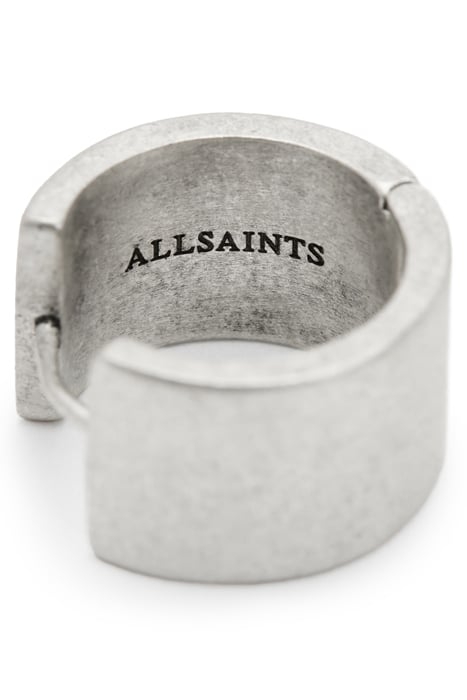 HUNTON CHUNKY HOOP WARM SILVER 1