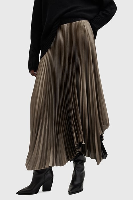 PHIA METALLIC SKIRT METALLIC GOLD 1