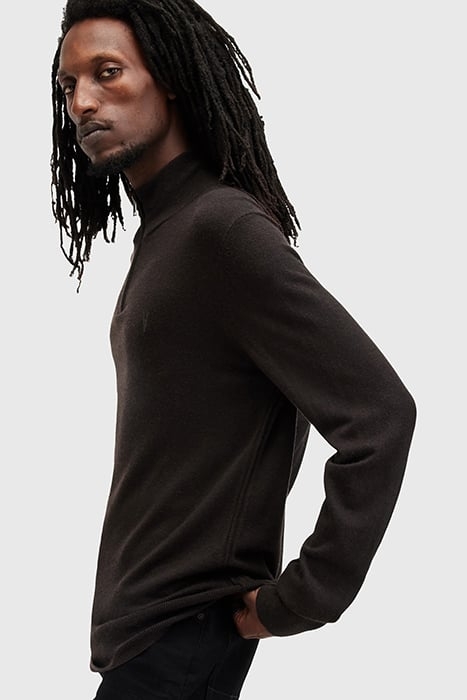 KILBURN ZIP FUNNEL COFFEE BROWN 6