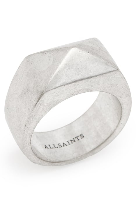 ODELL CHUNKY RING WARM SILVER 1