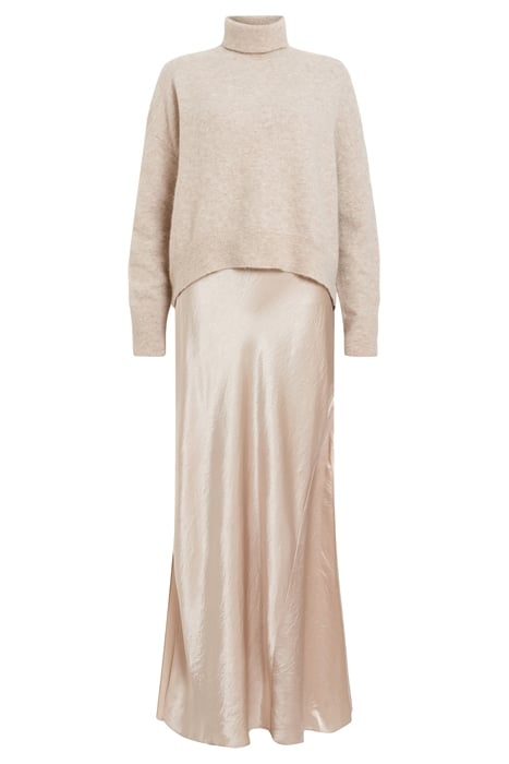 NICO DRESS FAWN BROWN 2