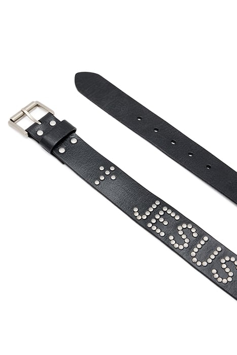 JESUS LOVES BELT BLACK/ANTQ NICKEL 7