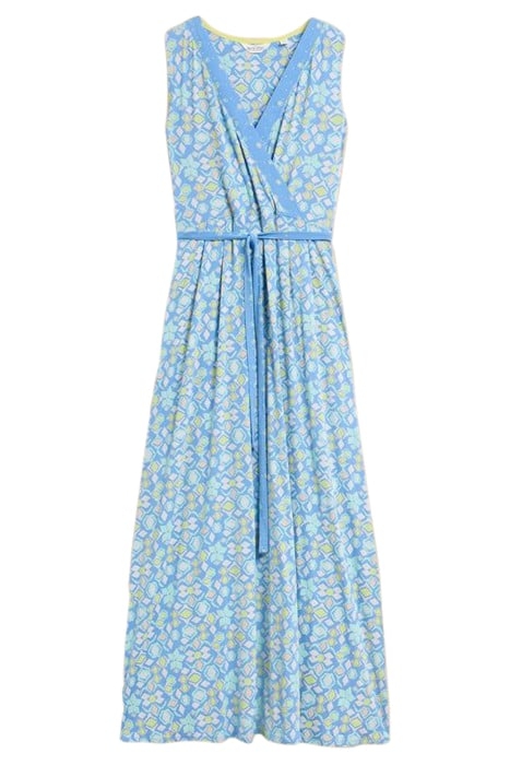 AVERY JERSEY MAXI DRESS BLUE MULTI 1