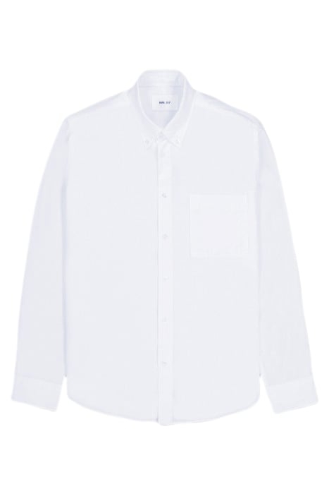 NN.07 ARNE BD LONG SLEEVE SHIRT, NORMAL FIT, WHITE 3