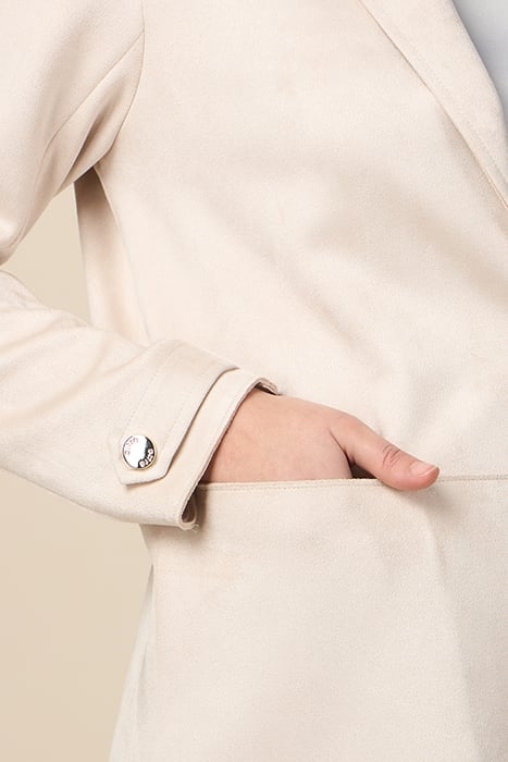 LIGHT UNLINED COAT NATURAL 5