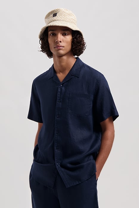 DS_COLTER RESORT SHIRT DK. NAVY 1