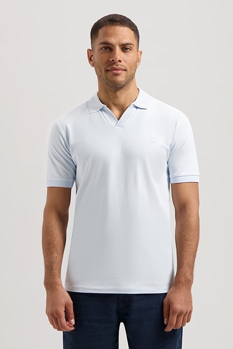 DS_BOWIE V-NECK POLO LT. BLUE 1