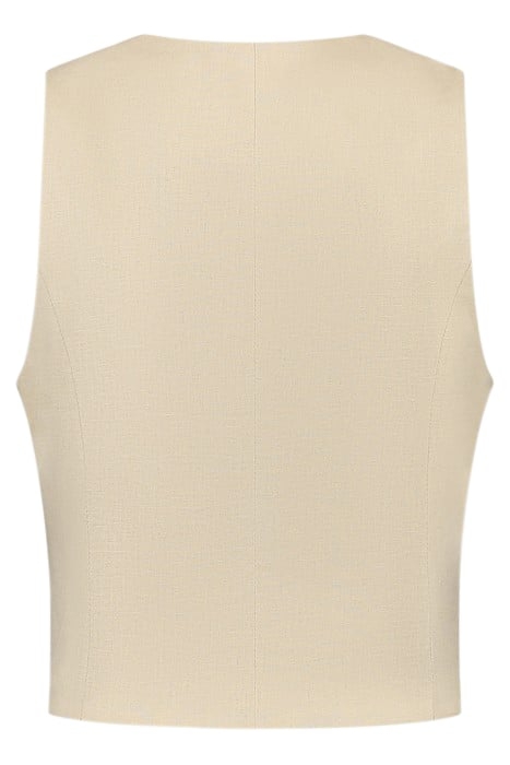 ZAYNE WAISTCOAT TAUPE 2