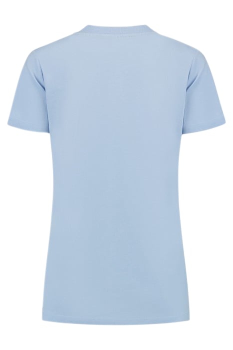 BUTTON T-SHIRT ICE BLUE 2