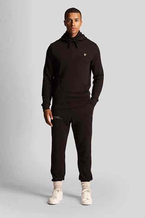 CO-ORDINATE PRINT SLIM SWEATPANT JET BLACK 1