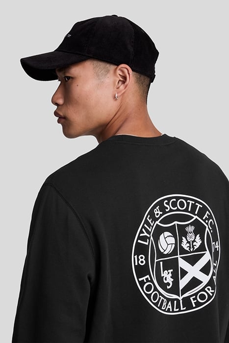 FOOTBALL FOR ALL GRAPHIC SWEATSHIRT JET BLACK 5