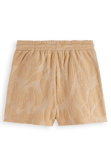 JACQUARD TOWELING SHORTS MOCCA 5